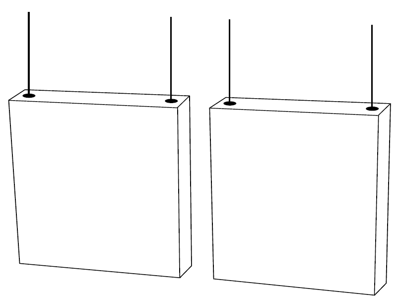 INABAF CONTOUR Vertical acoustic absorptive INERCO
