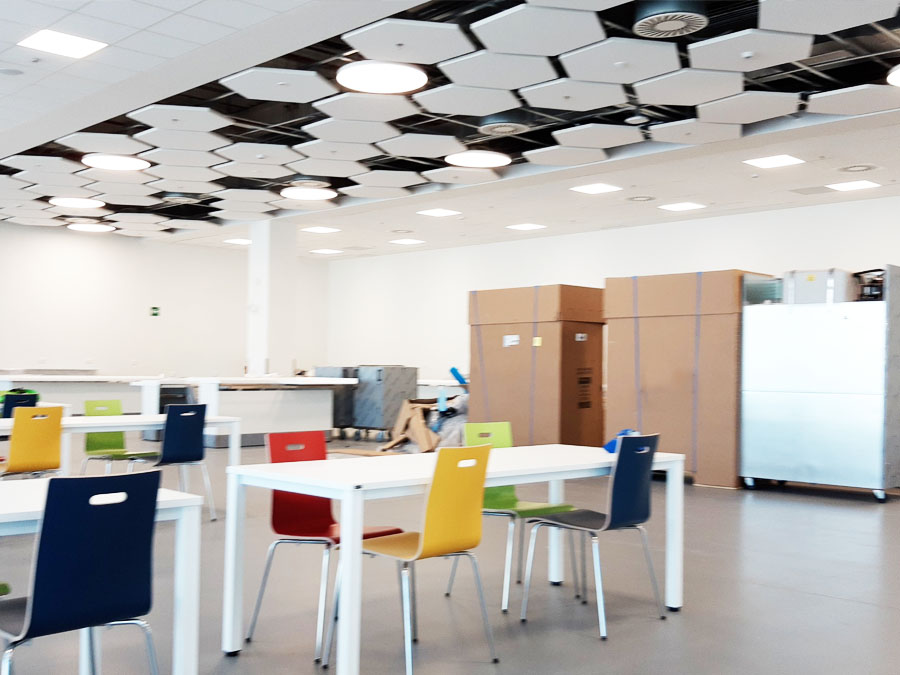 INABAF CONTOUR acoustic absorptive INERCO
