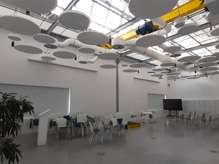 INABAF CONTOUR acoustic absorptive INERCO