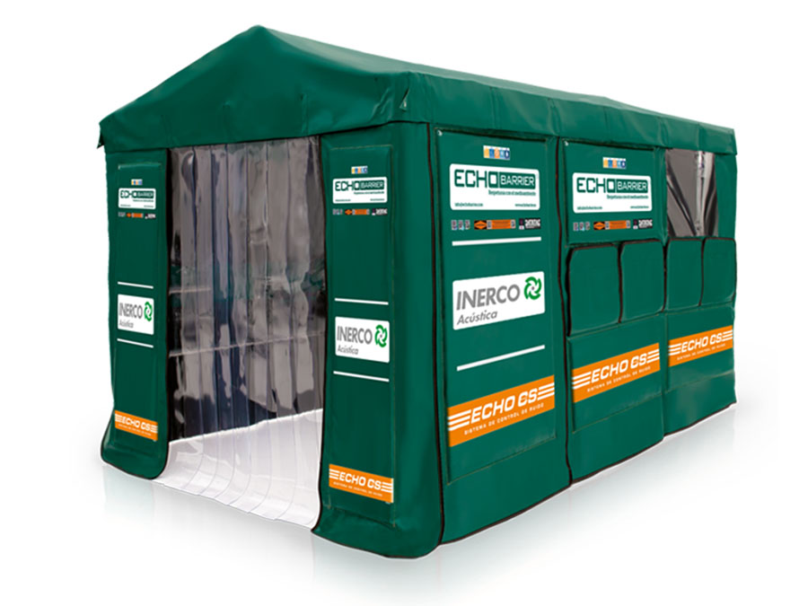 ECHO BARRIER BOOTH INERCO